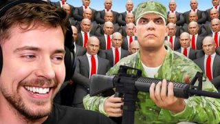100 Assassins vs 10 Real Soldiers