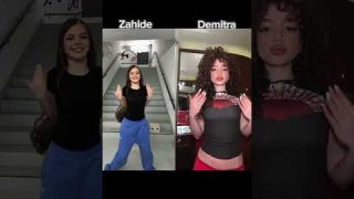 demitra vs zahide 🔥 #2025  #mashup #dance #trending #shorts