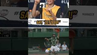 Hunter Alexander talks through his game-winning bunt in the LLBWS ๐ฅ #shorts