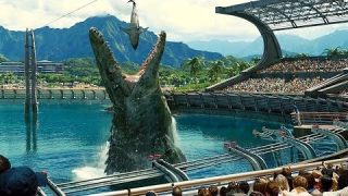 Mosasaurus Feeding Show Scene – Jurassic World (2015) Movie Clip HD