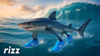 tralalero tralala shark with blue shoes (SONG)