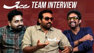 Vijay Sethupathi's Ace Movie Team Interview | Manastars