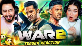 WAR 2 Teaser Reaction! | Hrithik Roshan | N.T. Rama Rao Jr. | Kiara Advani | YRF
